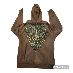 Xtreme Couture Hoodie. NWOT 2XL